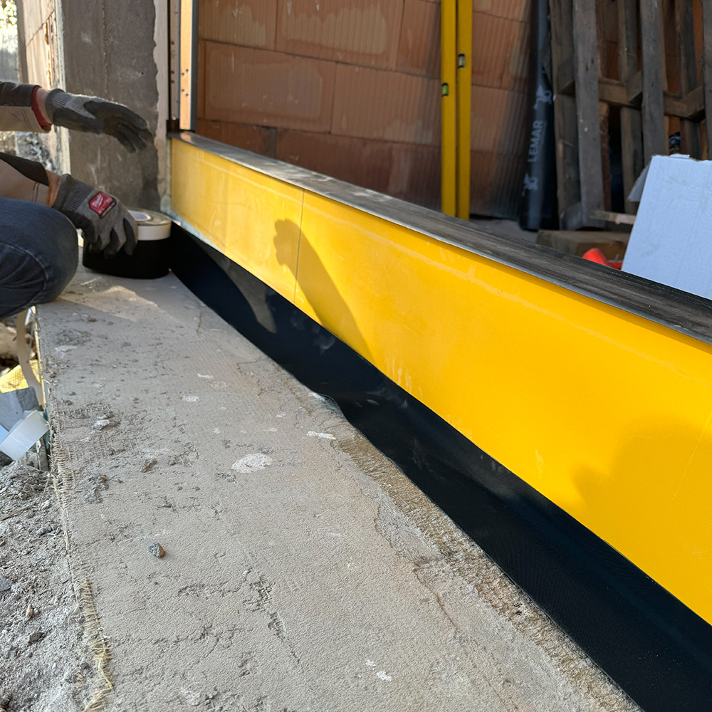 Ciepły Próg Bramy Garażowej 2